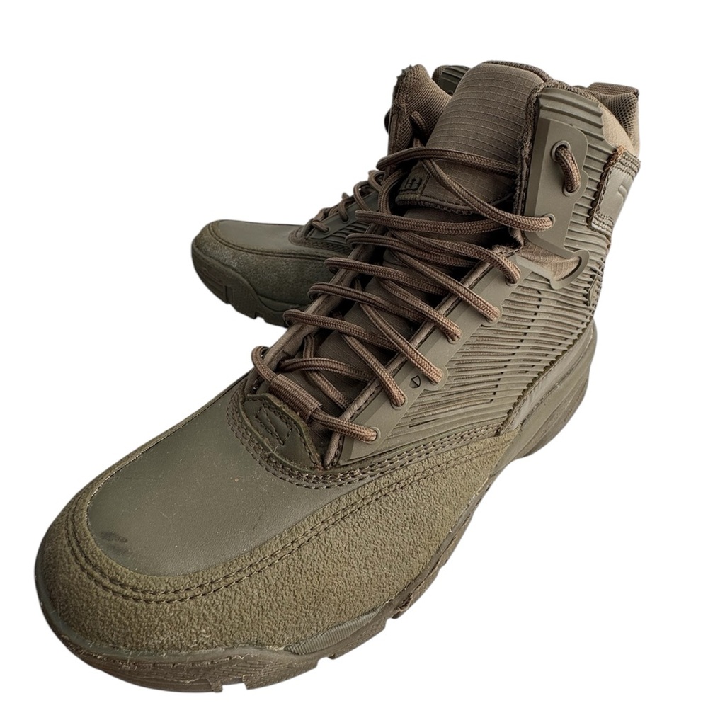 LALO Green High-Top Tactical Boots 7.5 Intruder 5" Combat Work Boots Ranger